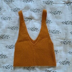Urban Outfitters Rust Knit Tank Top